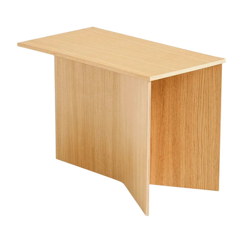 Table basse oblong en chêne naturel Slit - HAY - The Cool Republic