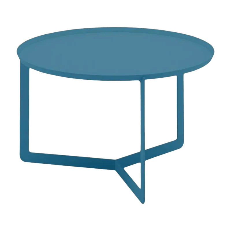 Table basse petrolio Round 2 - Meme Design - The Cool Republic