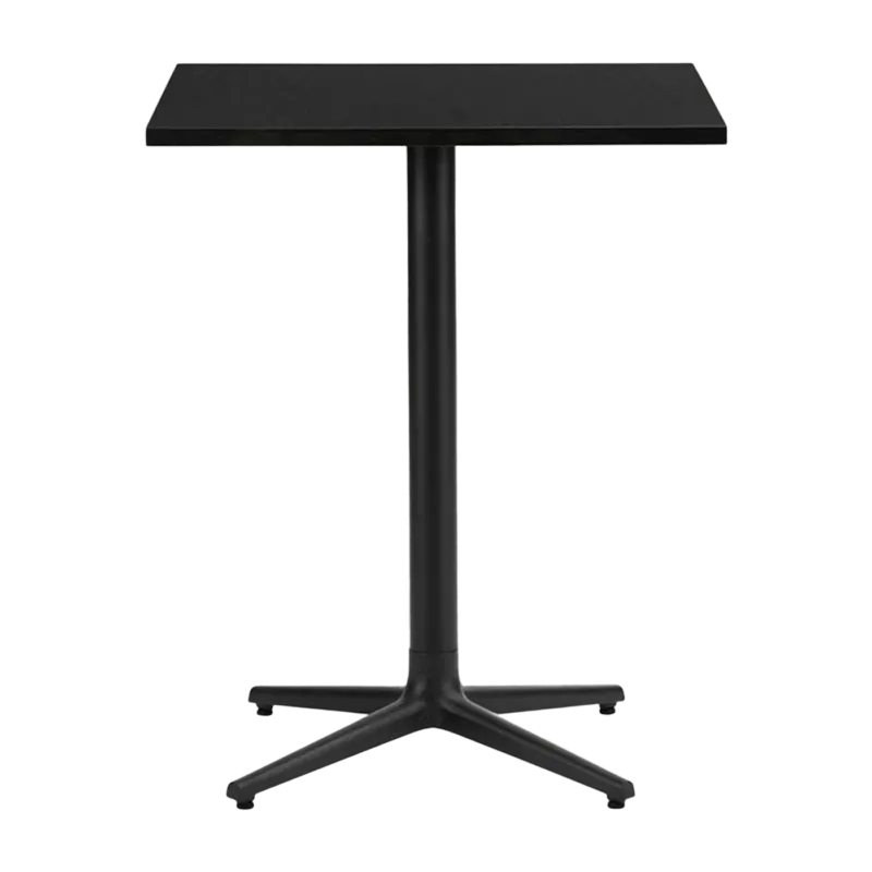 Table carré 60 cm 4 pieds en bois noir Allez Oak - Normann Copenhagen - The Cool Republic