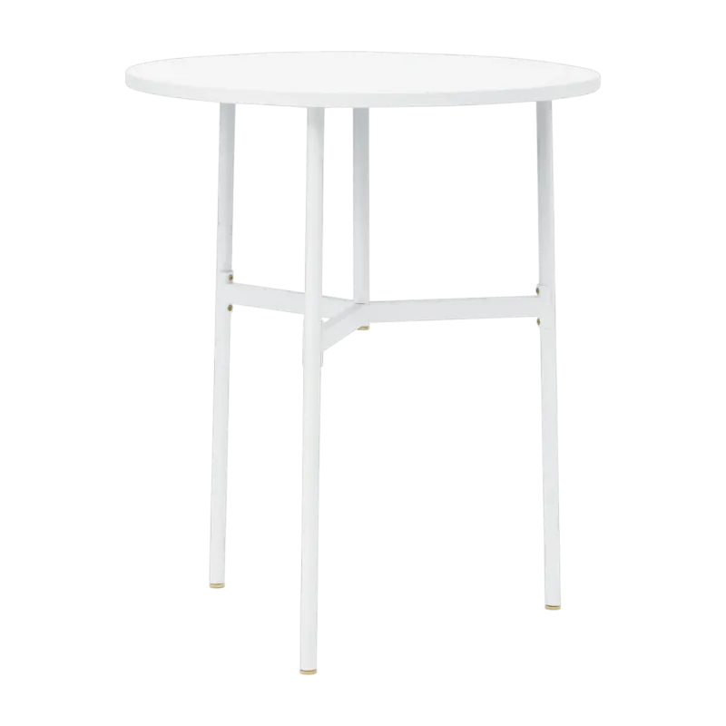 Table d'appoint blanche 80x95,5 Union blanc - Normann Copenhagen - The Cool Republic