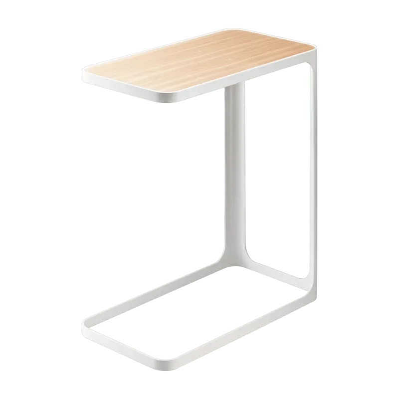Table d'appoint blanche Frame - Yamazaki - The Cool Republic