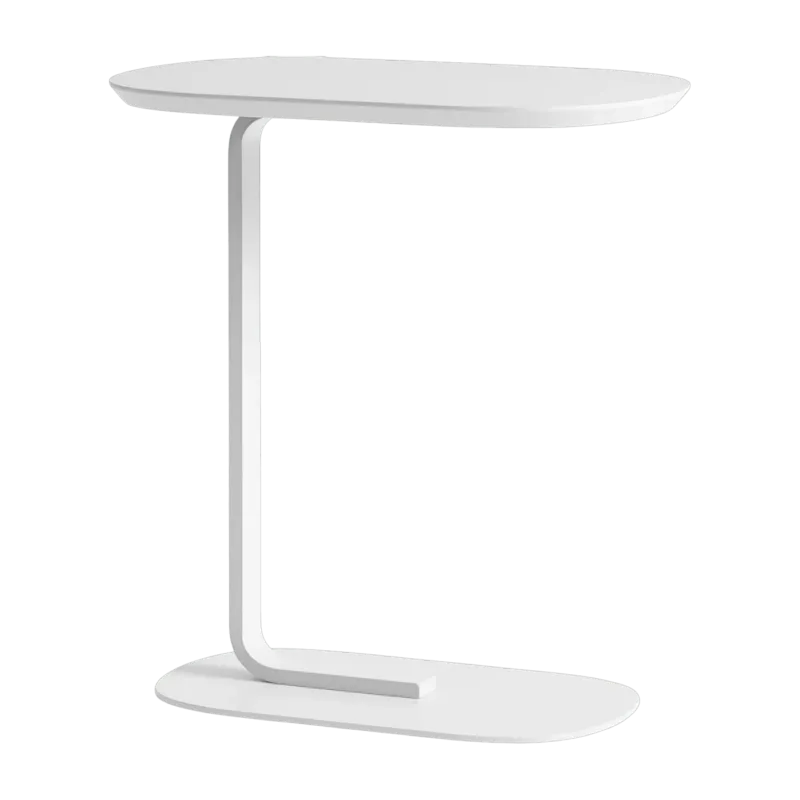 Table d'appoint blanche Relate - Muuto - The Cool Republic