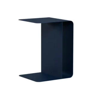 Table d'appoint en acier bleu martini 60x40cm Cosmo - Metallbude - The Cool Republic