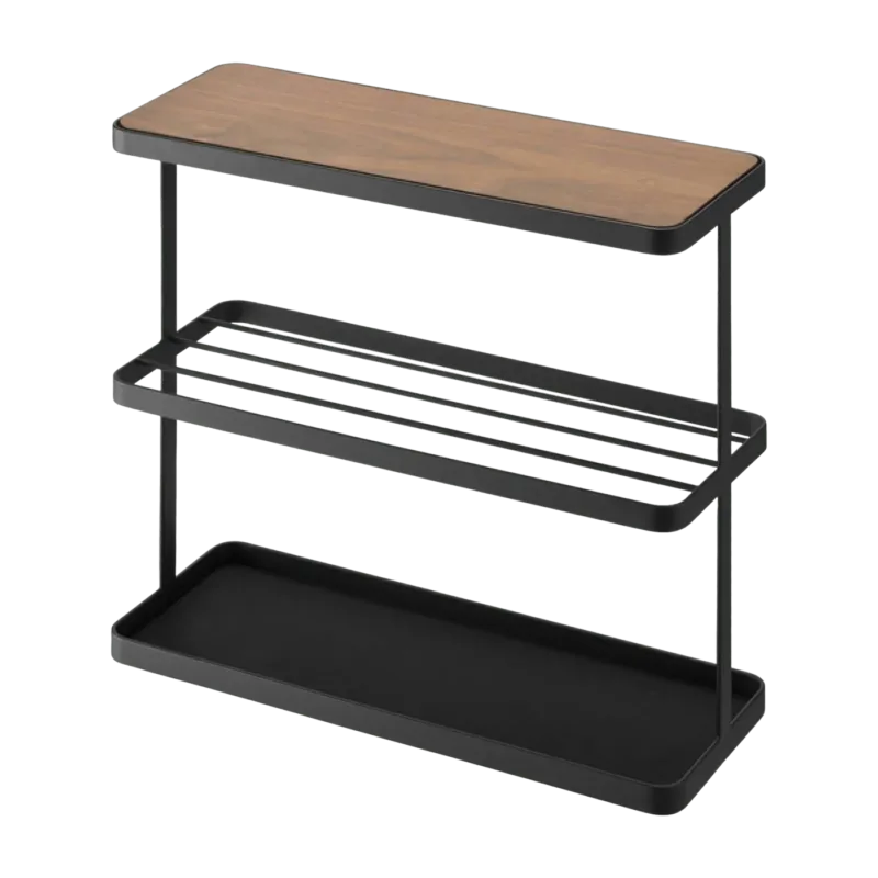 Table d'appoint en acier noir - Yamazaki - The Cool Republic