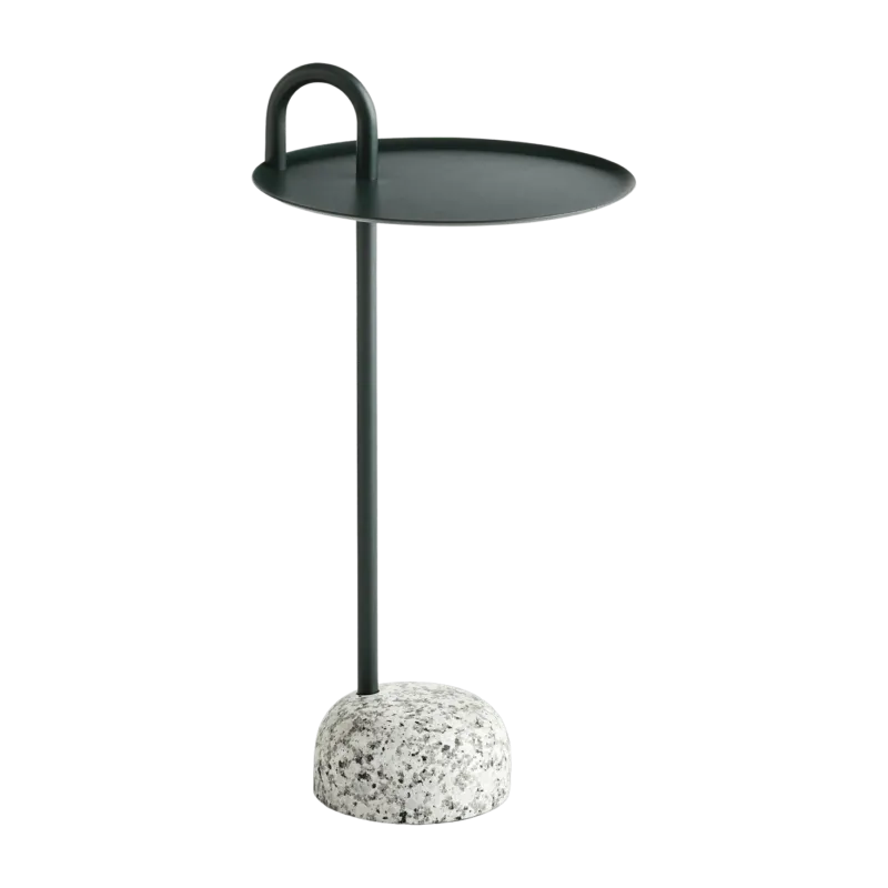 Table d'appoint en acier vert Bowler - Hay - The Cool Republic