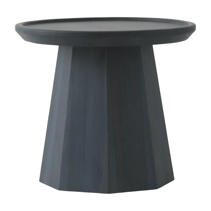 Table d'appoint en bois bleu foncé 45 cm Pine foncé bleu - Normann Copenhagen - The Cool Republic