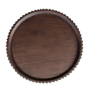 Table d'appoint en bois et en acier 47x57cm Pogoro - Versmissen - The Cool Republic