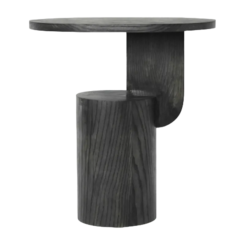 Table d'appoint en frêne teinté noir Insert - Ferm Living - The Cool Republic