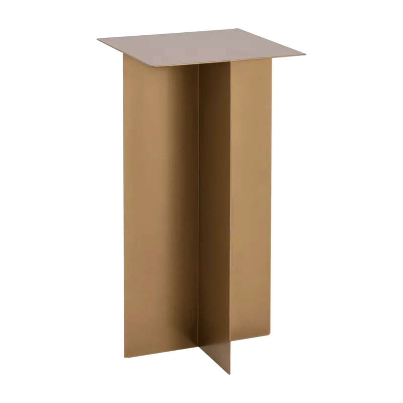 Table d'appoint en métal gold Oli - Custom Form - The Cool Republic