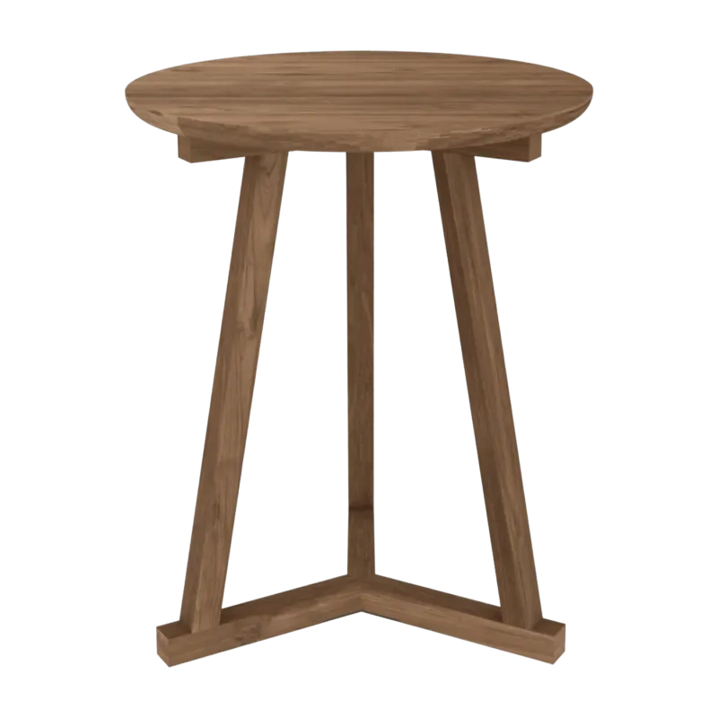 Table d'appoint en teck S Tripod - Ethnicraft Accessories - The Cool Republic