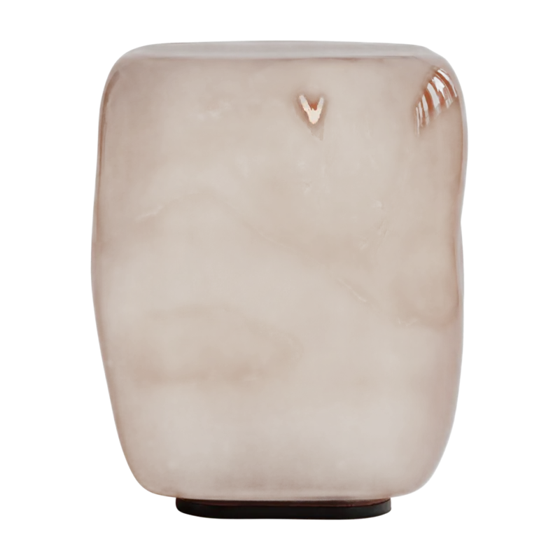 Table d'appoint en verre soufflé caramel Ishi - 101 COPENHAGEN - The Cool Republic