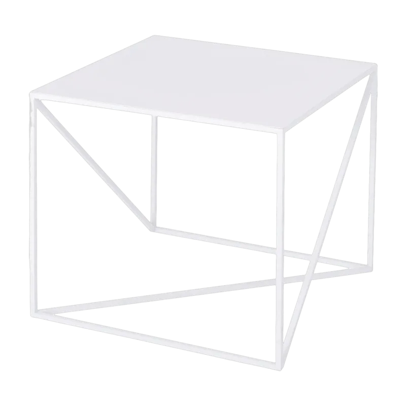 Table d'appoint Memo blanche - Custom Form - The Cool Republic