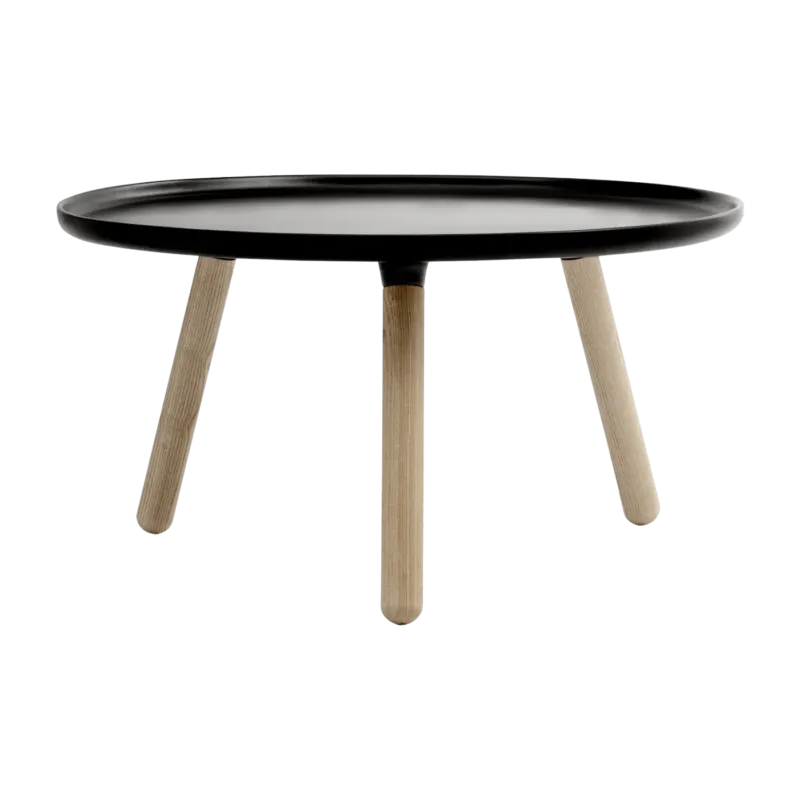 Table d'appoint noir et frêne L Tablo noir - Normann Copenhagen - The Cool Republic