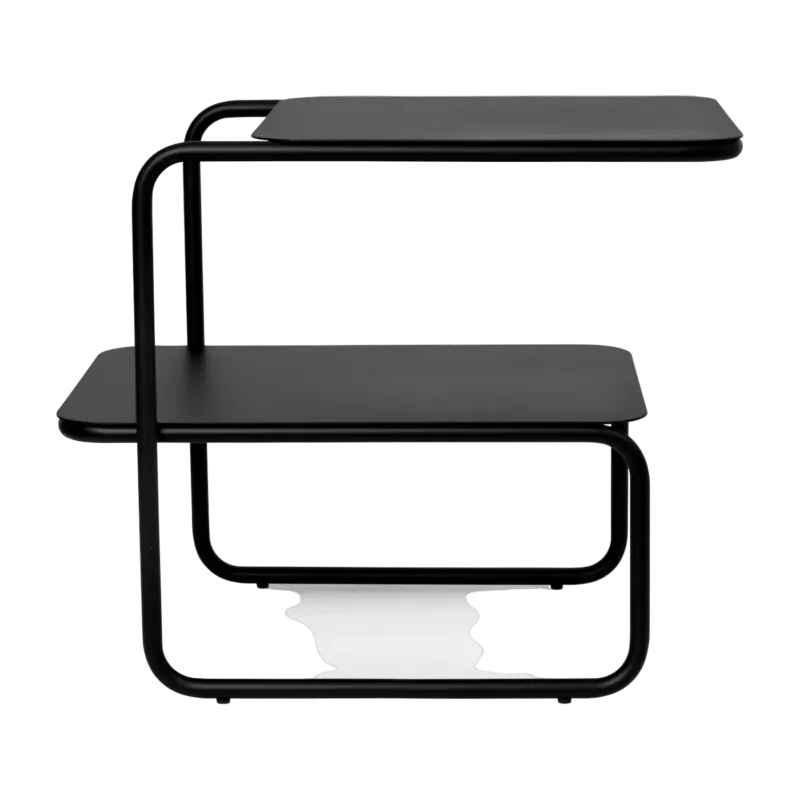 Table d'appoint noire Level - Ferm Living - The Cool Republic