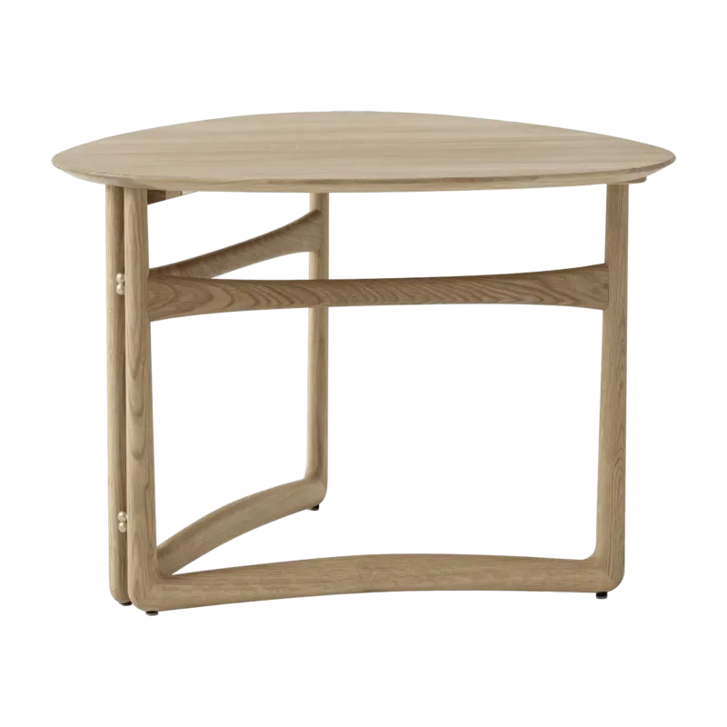 Table d'appoint pliable en bois naturel Drop Leaf - &tradition - The Cool Republic