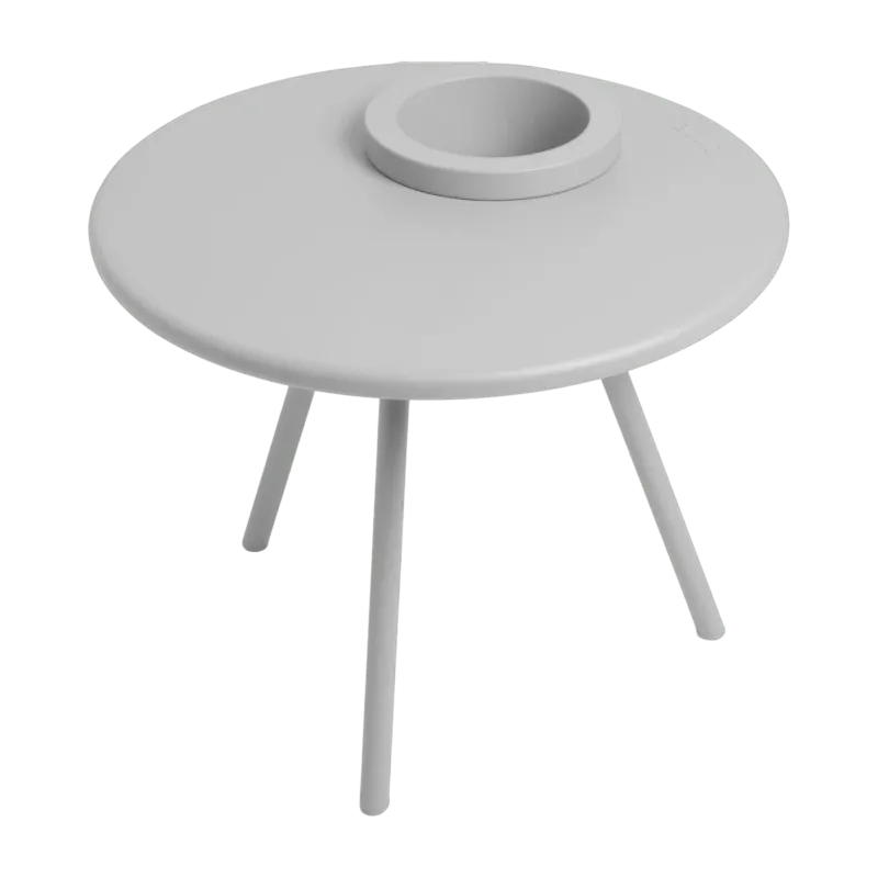 Table d'appoint pot de fleur intégré gris clair Bakkes - Fatboy - The Cool Republic