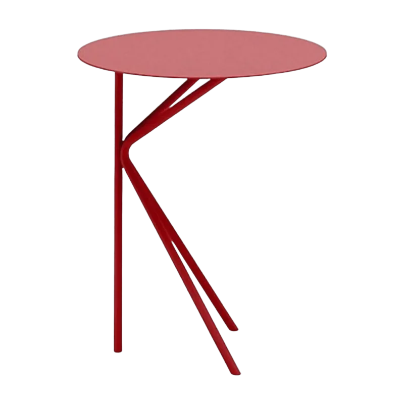 Table d'appoint rouge Twin Alto - Meme Design - The Cool Republic