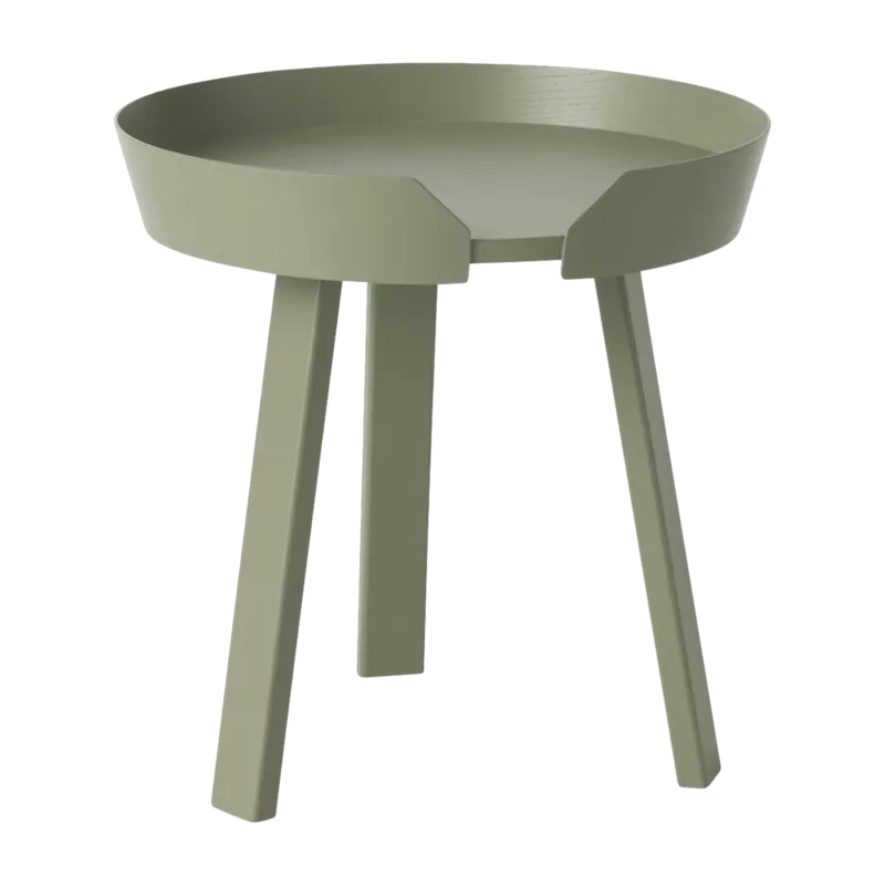Table d'appoint vert d'eau 45 cm Around - Muuto - The Cool Republic