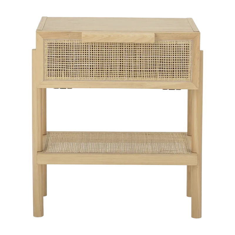 Table de chevet cannage Manon - Bloomingville - The Cool Republic