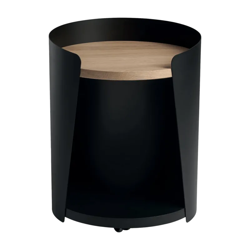 Table de chevet diamètre 40 cm Armand - Resistub - The Cool Republic