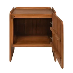 Table de chevet en bois mindi gauche 56x48x60cm Mika - Versmissen - The Cool Republic