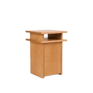 Table de chevet en bouleau brun chaud 37 x 37 x 54 cm Ratio - Frama - The Cool Republic