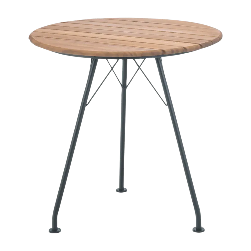 Table de jardin en bambou CIRCUM - Houe - The Cool Republic