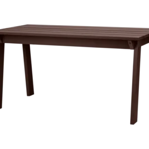 Table de jardin en bois de pin massif brun cacao 79x77x73cm Navo - noo.ma - The Cool Republic