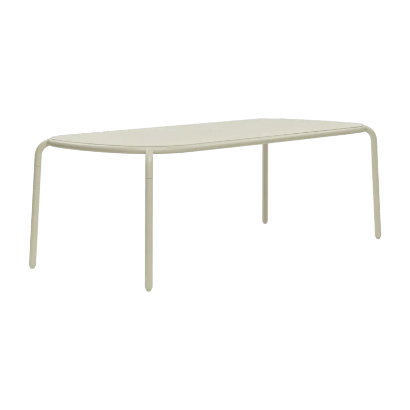 Table de jardin rectangulaire beige Toni Tablo - Fatboy - The Cool Republic