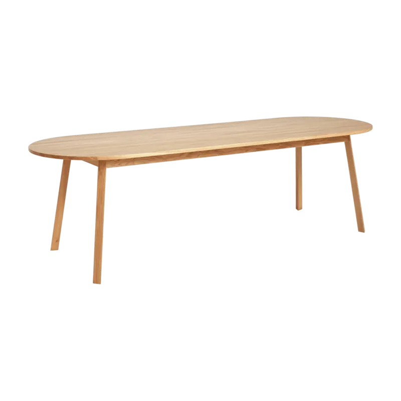 Table en bois de chêne huilé 250 cm Triangle - HAY - The Cool Republic
