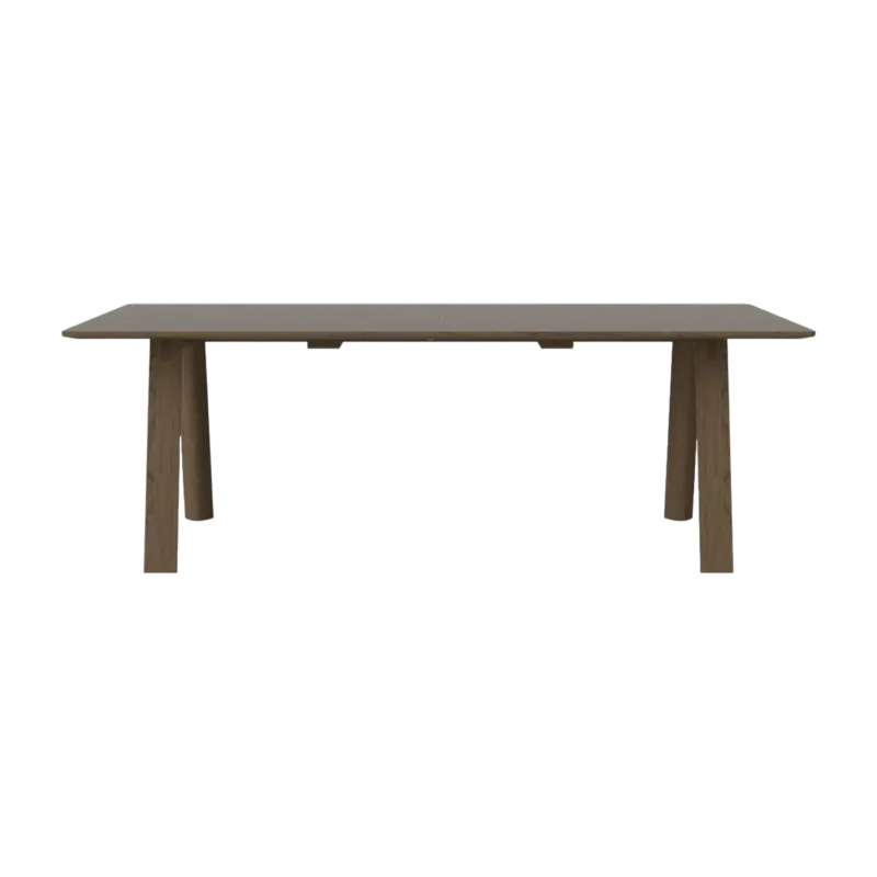 Table en chêne massif fumé huilé 100 x 220 cm Hill - Bolia - The Cool Republic