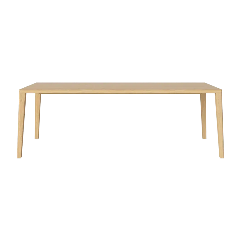 Table en chêne massif huilé 95 x 220 cm Graceful - Bolia - The Cool Republic