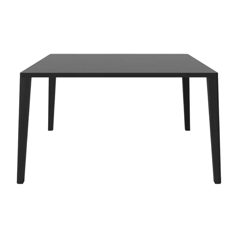 Table en chêne massif huilé teinté noir 130 x 130 cm Graceful - Bolia - The Cool Republic