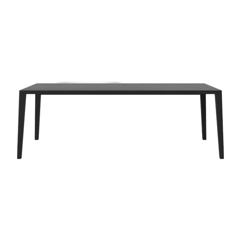 Table en chêne massif huilé teinté noir 95 x 220 cm Graceful - Bolia - The Cool Republic