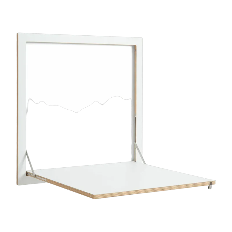 Table pliante blanche 80 x 80 cm Fläpps Kitchen - Ambivalenz - The Cool Republic