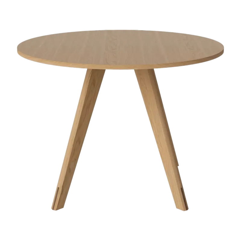 Table ronde en chêne massif huilé 100 cm New Mood - Bolia - The Cool Republic