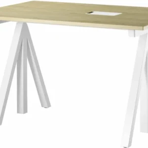 Tablette de bureau en chêne 120 cm x 78 cm Works - String furniture - The Cool Republic