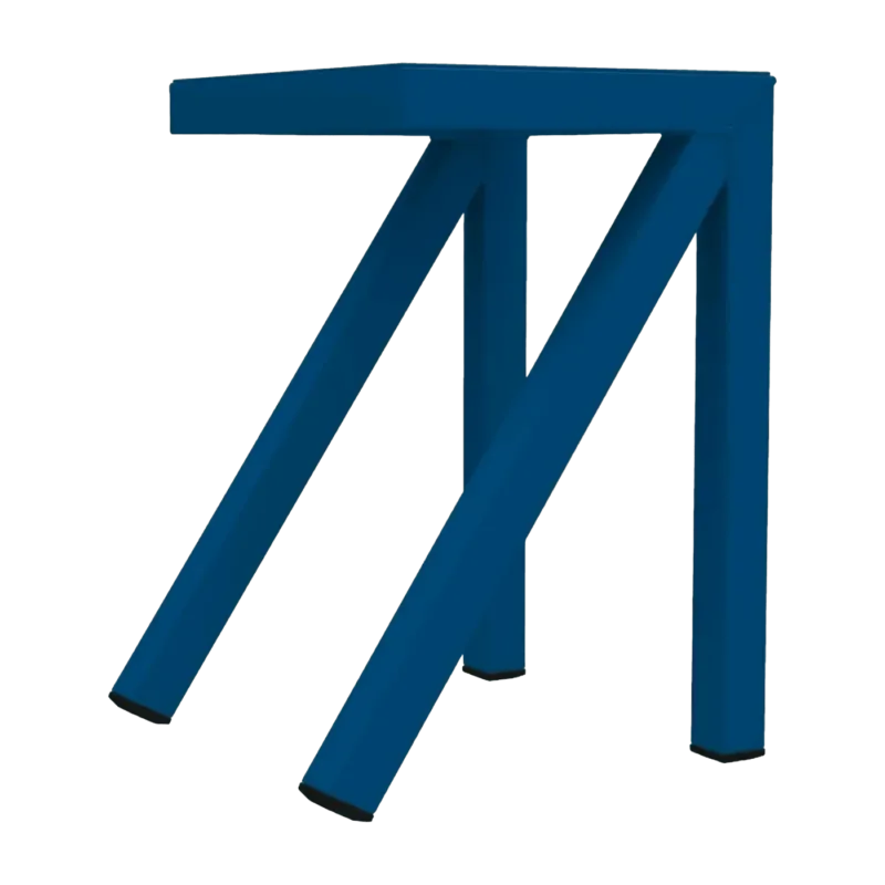 Tabouret bas bleu Bureaurama - Magis - The Cool Republic