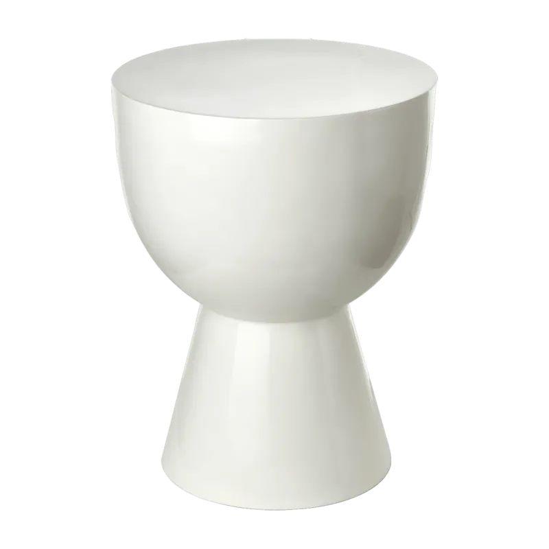 Tabouret blanc laqué Tip Tap - Pols Potten - The Cool Republic