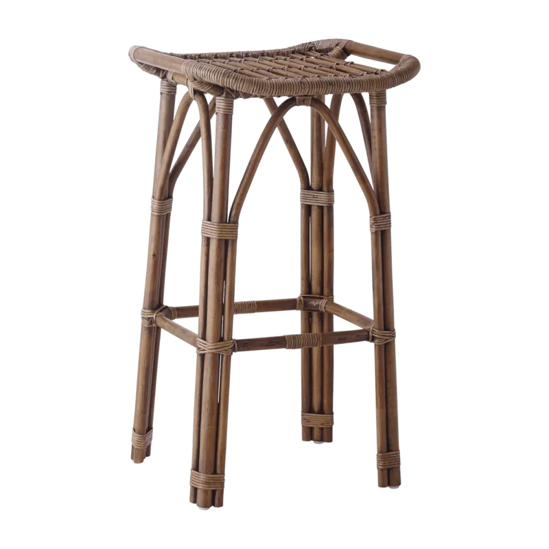 Tabouret de bar en rotin Salsa - Sika Design - The Cool Republic