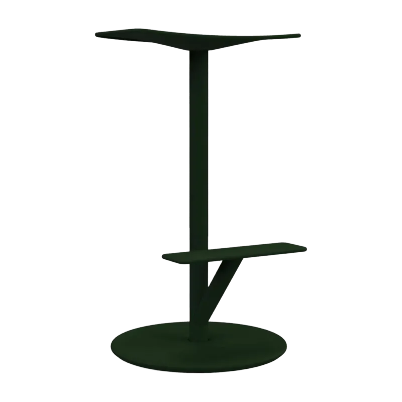 Tabouret en acier mat 66 cm noir Sequoia - Magis - The Cool Republic