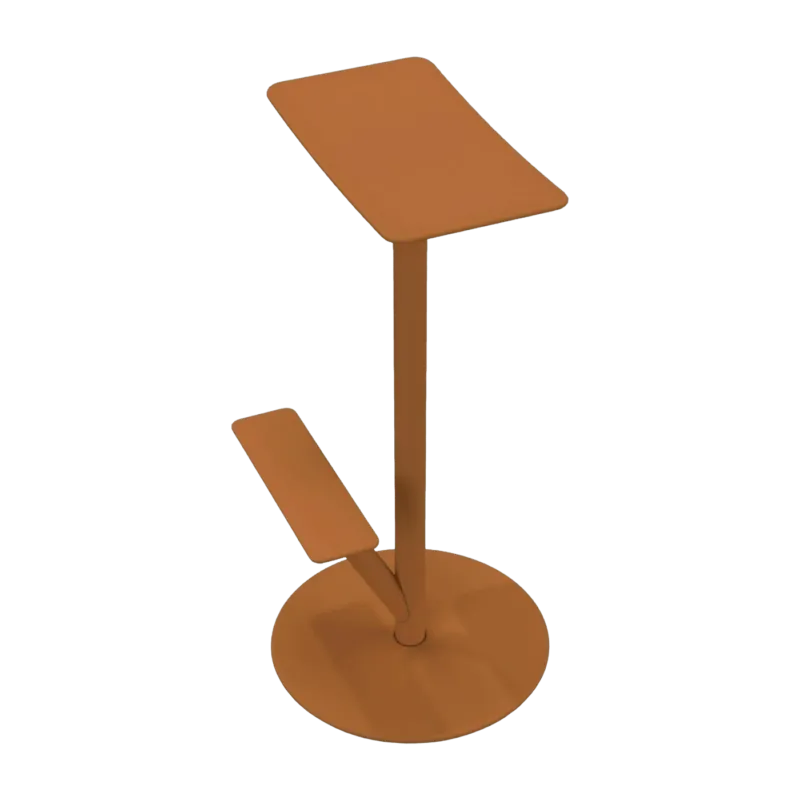 Tabouret en acier mat 76 cm ochre Sequoia - Magis - The Cool Republic