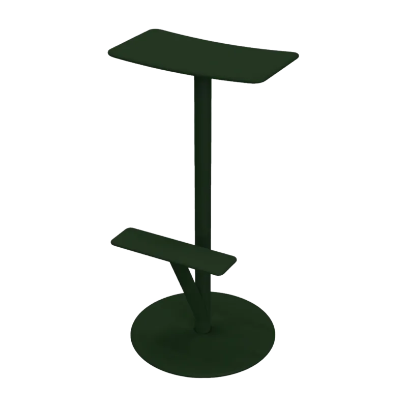 Tabouret en acier mat 76 cm vert foncé Sequoia - Magis - The Cool Republic