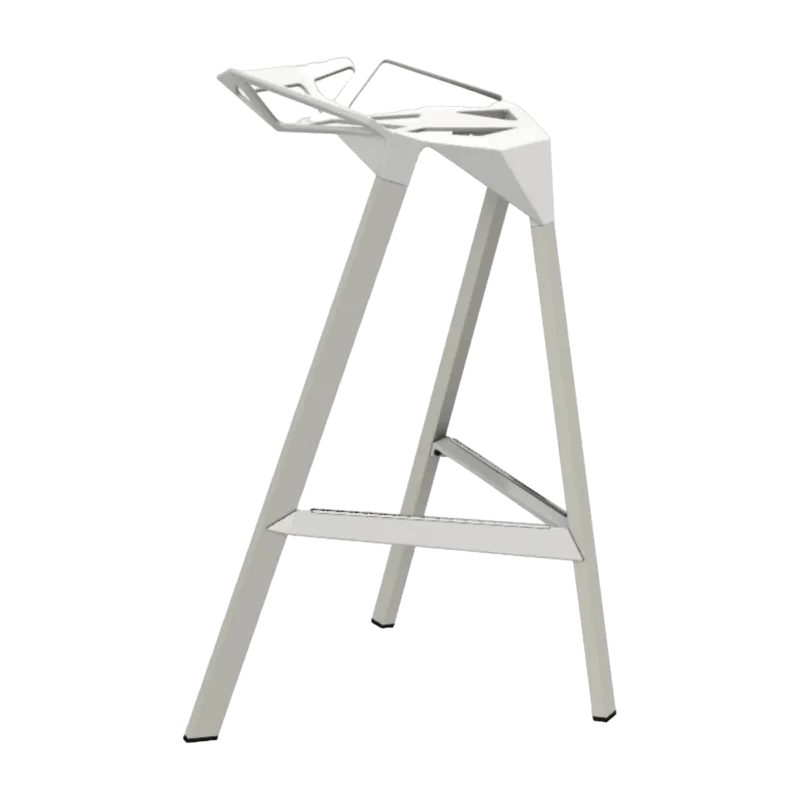 Tabouret en aluminium blanc 67 cm One - Magis - The Cool Republic