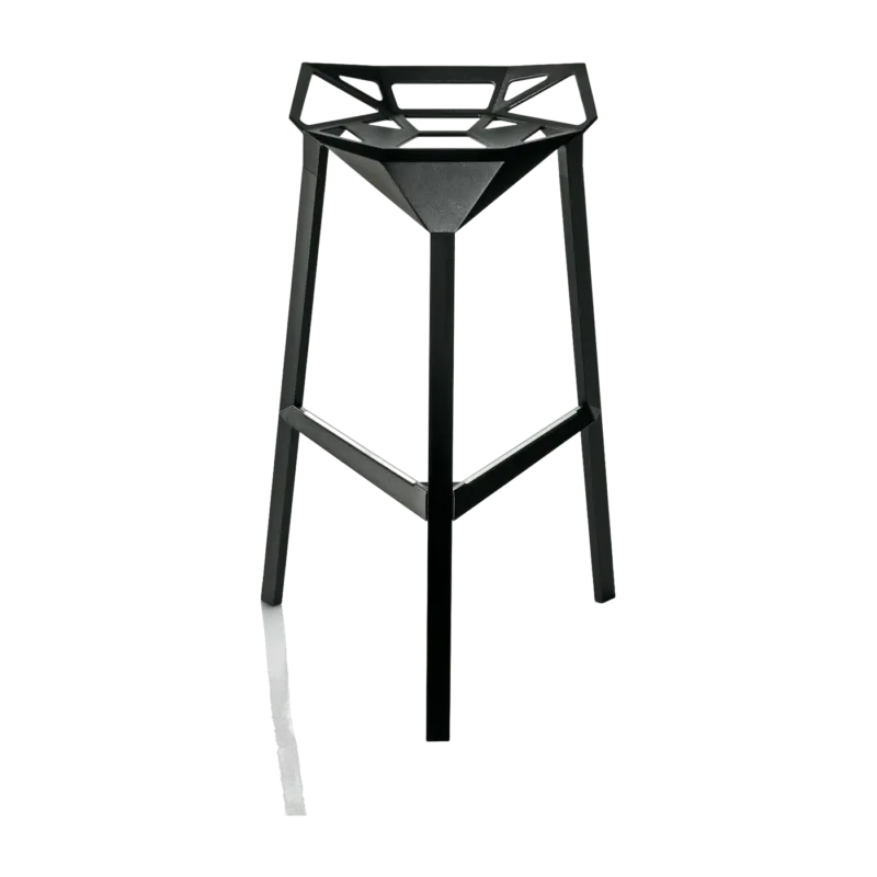 Tabouret en aluminium noir 77 cm One - Magis - The Cool Republic