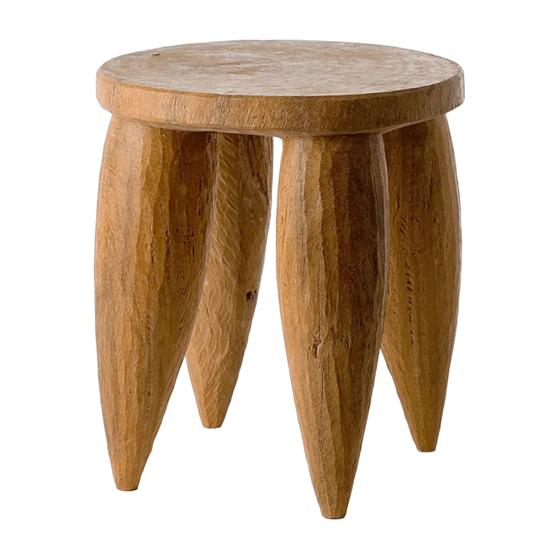 Tabouret en bois 41 cm Senofo - Pols Potten - The Cool Republic