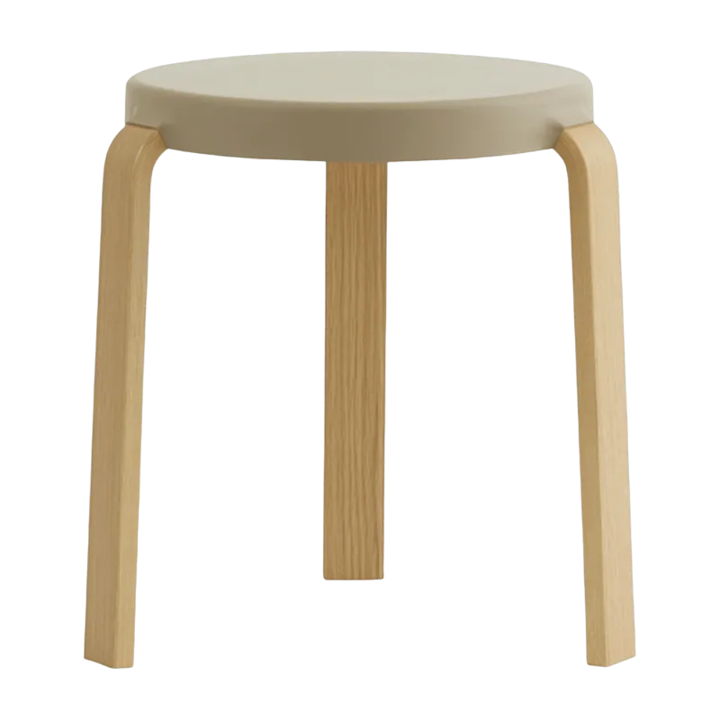 Tabouret en chêne beige TAP Sand - Normann Copenhagen - The Cool Republic