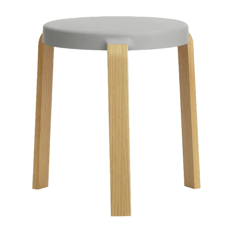 Tabouret en chêne gris TAP Grey - Normann Copenhagen - The Cool Republic
