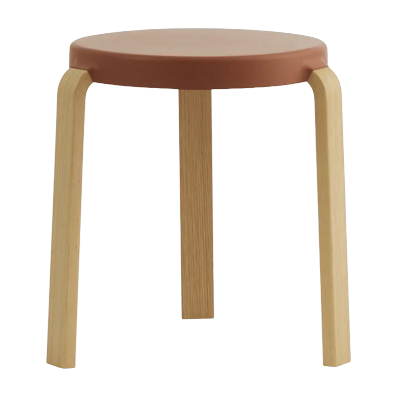 Tabouret en chêne marron TAP Caramel - Normann Copenhagen - The Cool Republic