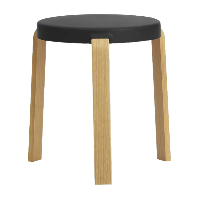 Tabouret en chêne noir TAP noir - Normann Copenhagen - The Cool Republic